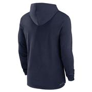 West Virginia Nike Dri-Fit Lightweight Hoodie Top